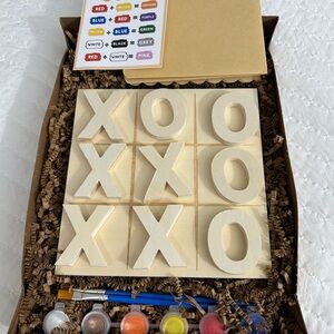DIY Tic Tac Toe Craft Kit from Dolly’s dreammore resort